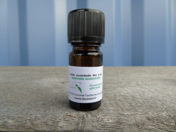 Organic rosemary ct verbenone essential oil cultivated and distilled on the farm