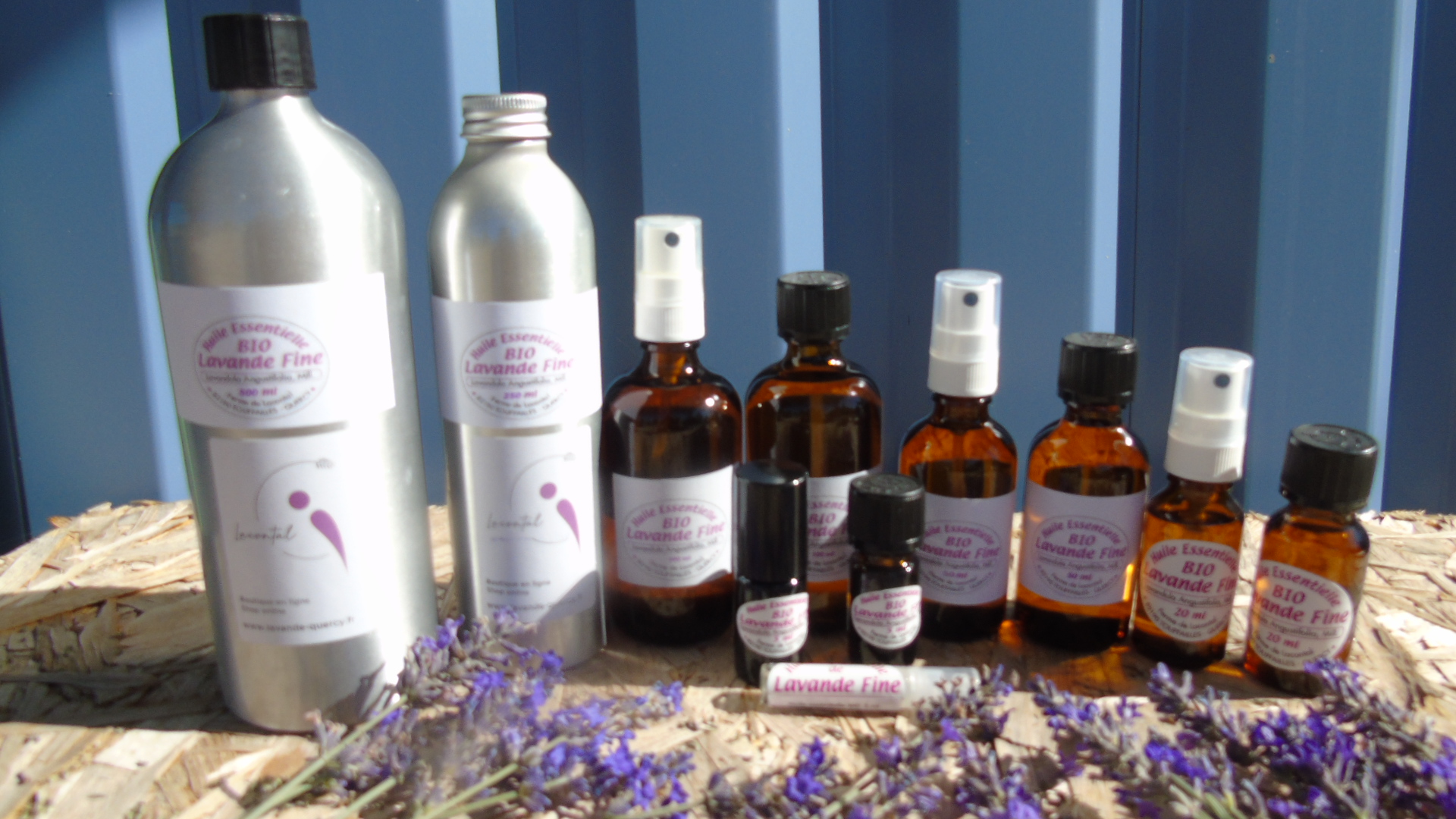 Organic fine lavender essential oil