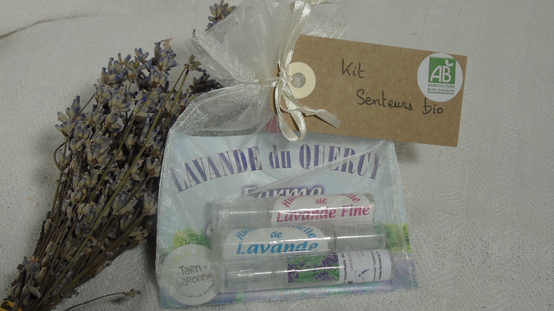 Kit discovering 3 lavender scents